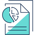 Teal Report Icon